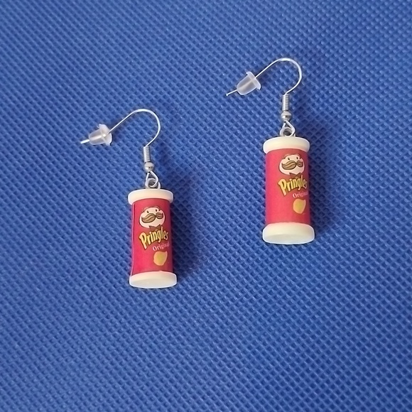 Pierced "Original Pringles" Earrings - Picture 1 of 4